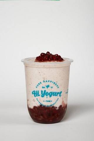 Red Bean Yogurt (红豆很甜酸奶) / YOGOURT  AUX HARICOTS ROUGES